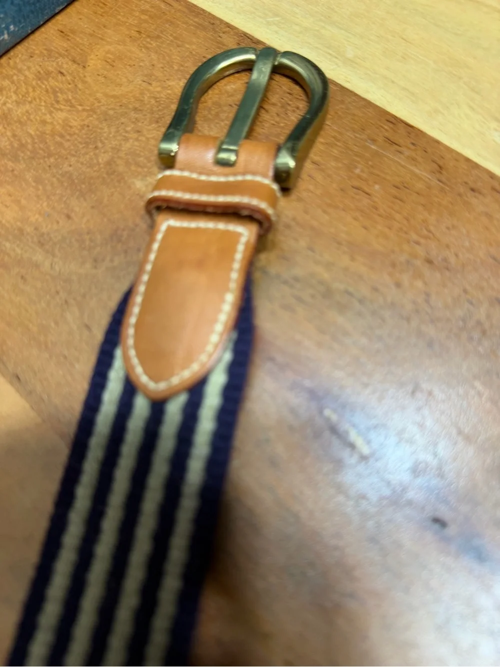 Dooney & Bourke Vintage 1980’s Equestrian Stripe‎ Belt (EUC)